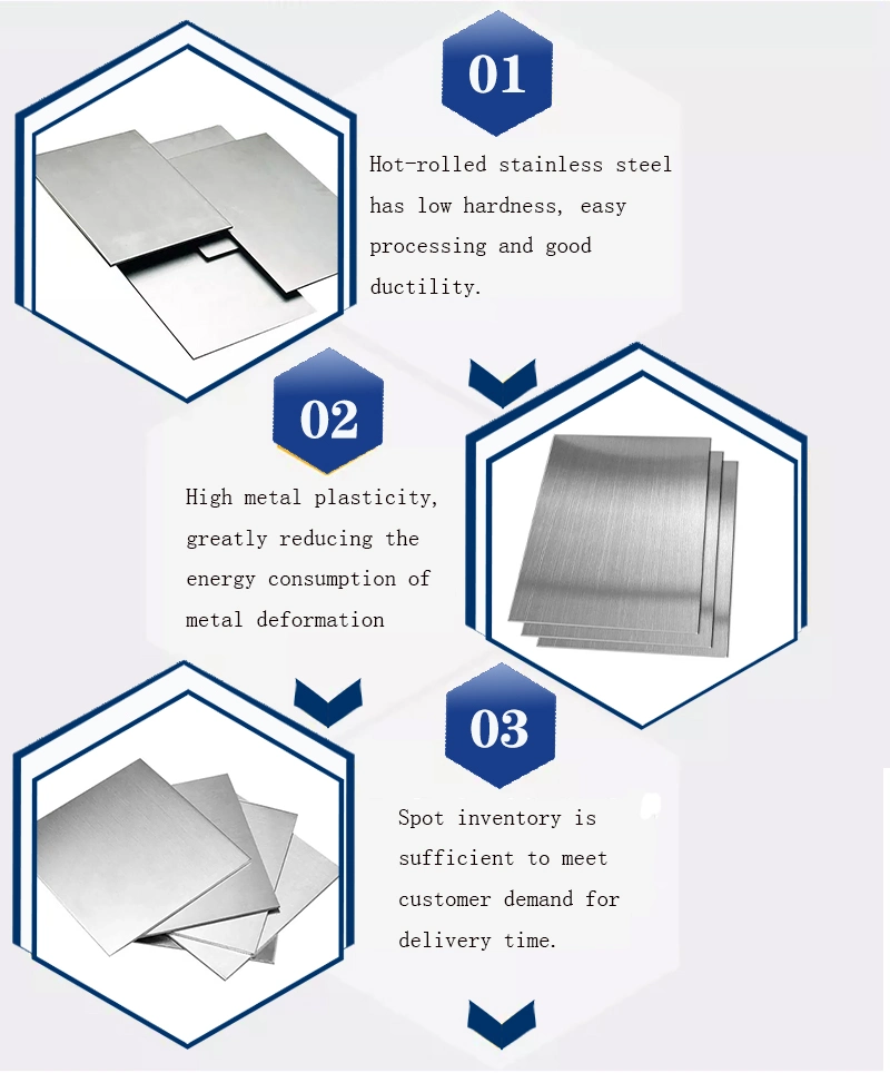 200 Series Stainless Steel Sheet 2b/Ba/Hl/8K Mirror Finish Stainless Steel Plate