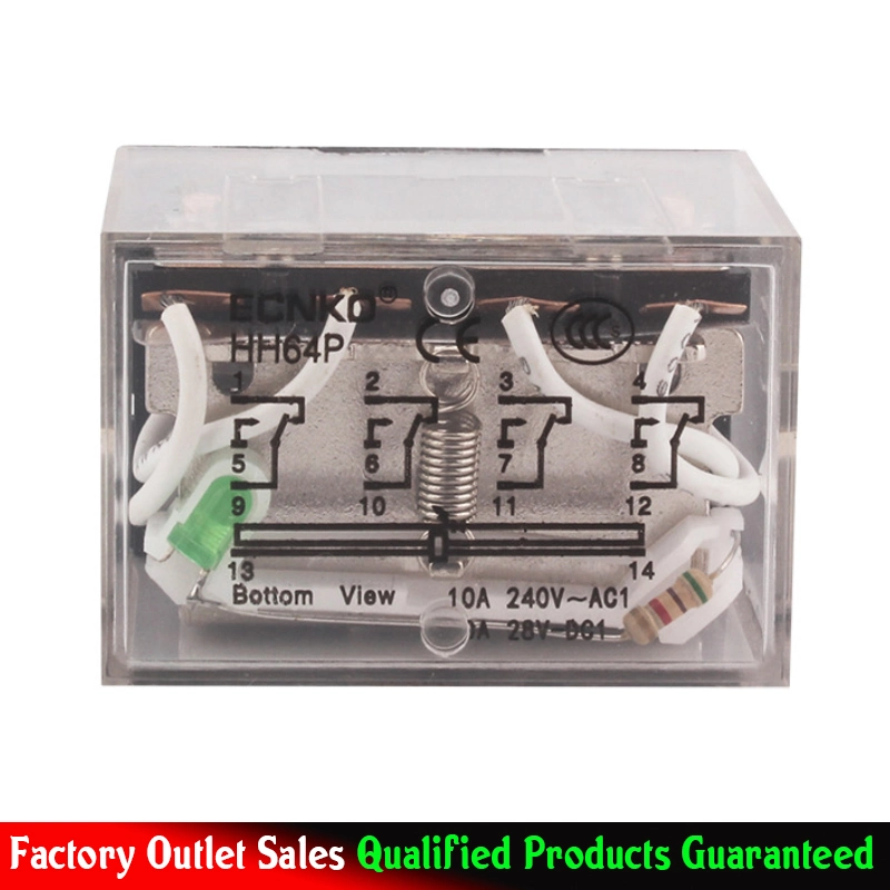 Hh64p Ly4 10A Electromagnetic Relay