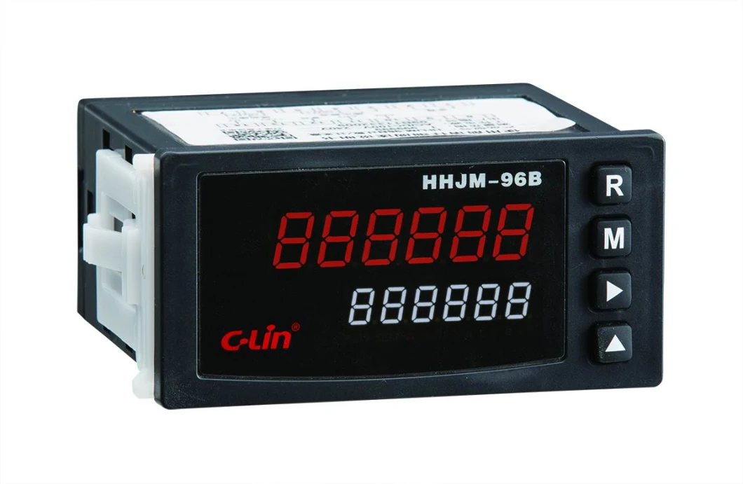 Hhjm-72 Counter/Meter Counter Relay Panled Mounted 72X72mm DC24V 1-999999 Counting Range