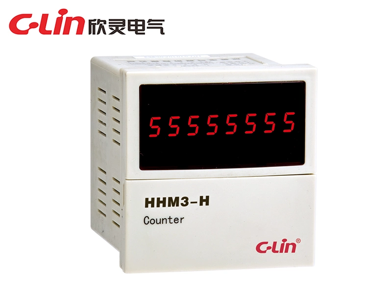 Hhm3-H Panel Mounted Meter Counter Relay Industrial Length Measuring Relay