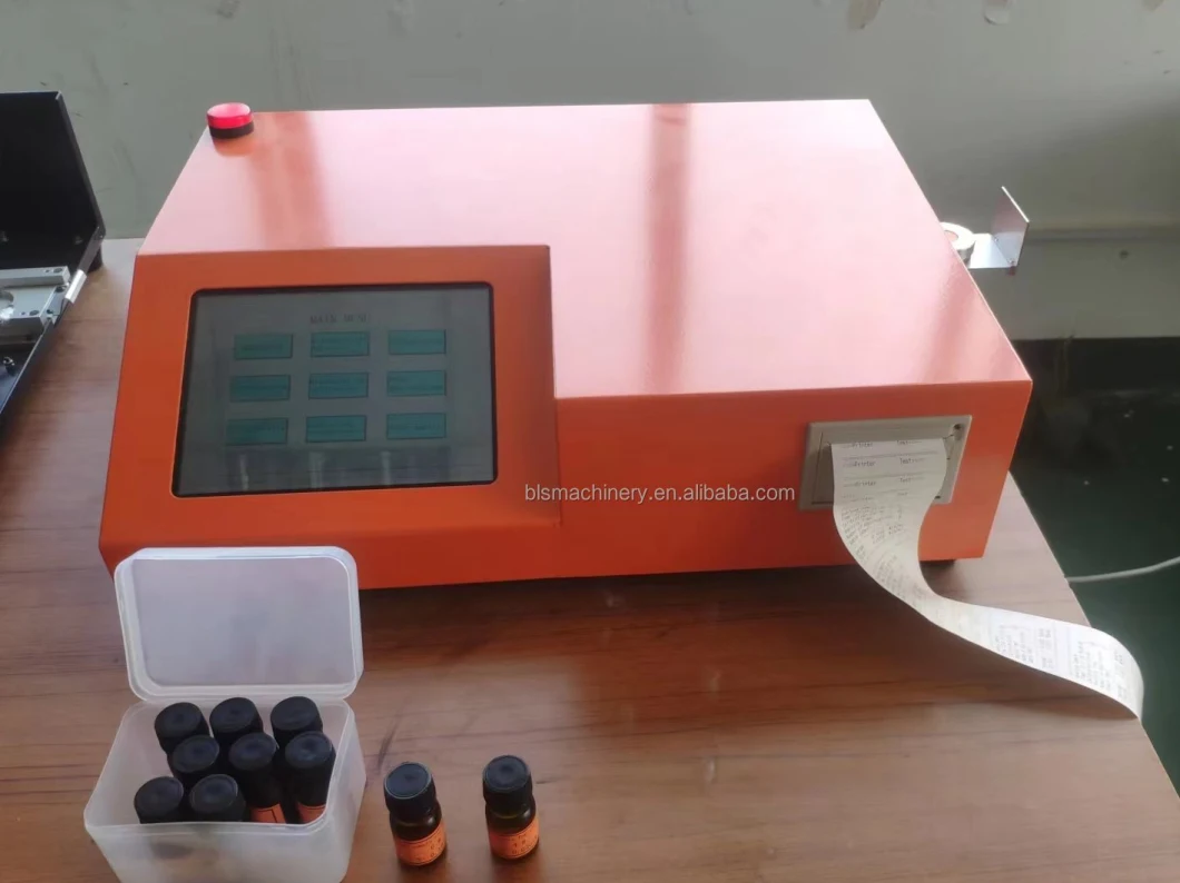 X-ray Fluorescence Sulfur Test Device for Oils