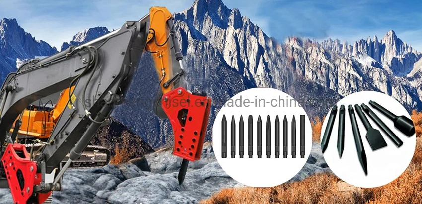 Hydraulic Hammer Parts Hydraulic Breaker Chisel Sb81 Tool Excavator Sb Series Breaker