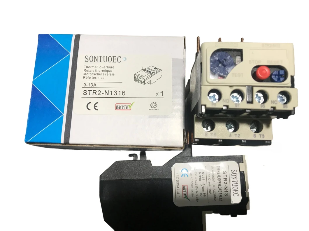 Digital Automotive Electromagnetic Relay Three Phase 10A with Current Adjusting Scale