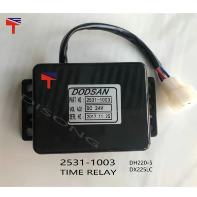 24V Excavator Parts Time Relay 2531-1003