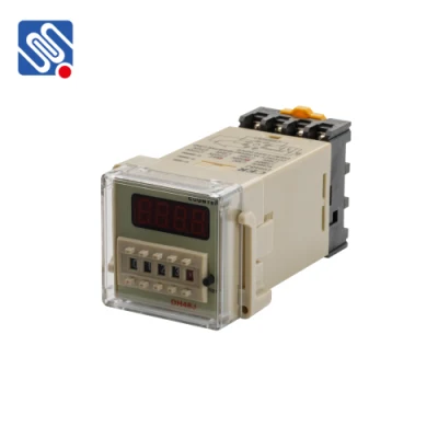 Meishuo Dh48j AC12V-380V 50Hz Electricity Digital Time Counter Relay