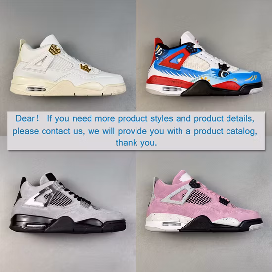 Air Jordans 4 Red and Blue Ducks Series Branded Shoe Replica Wholesale Basketball Shoes