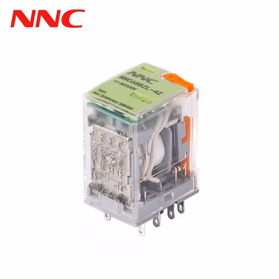 My2 My4 Relay Nnc68bzl with Test Button and LED Indicator