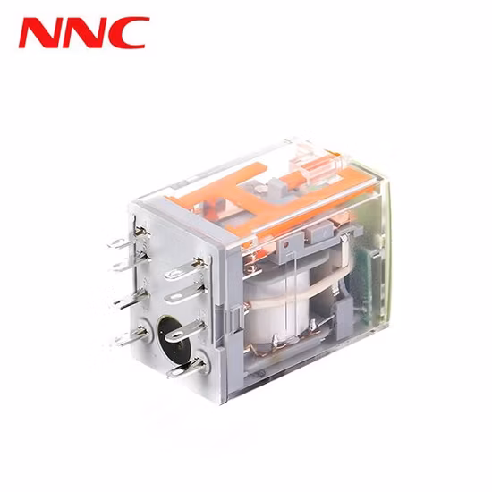 My2 My4 Relay Nnc68bzl with Test Button and LED Indicator