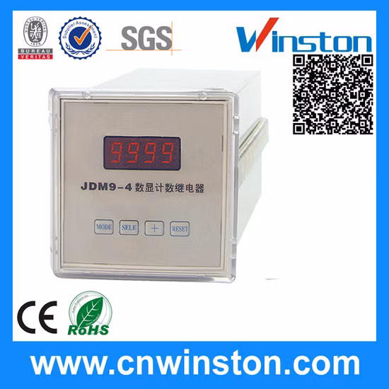 Jdm9-4 Digital Display Time Switch Relay with CE