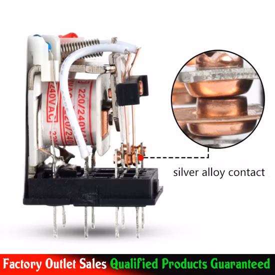 Hh62p (LY2) Intermediate Electromagnetic Relay